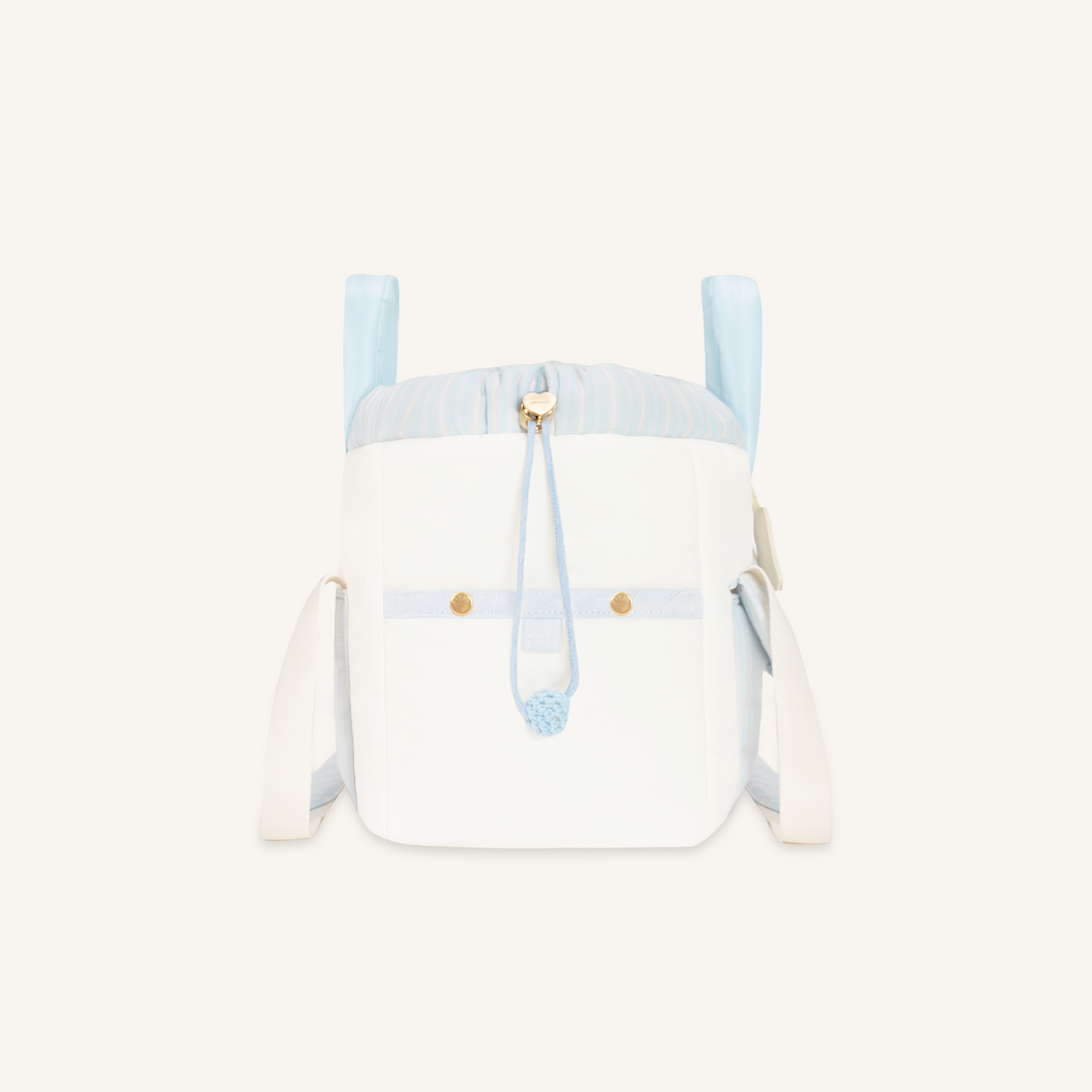 ※予約販売【seoru】Letter Bag [2nd drop]（Blue）｜犬用バッグ