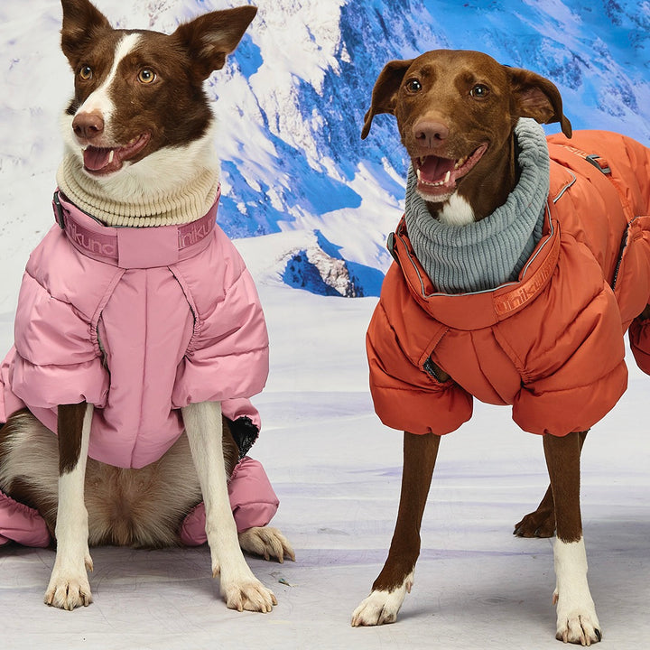 ※予約販売【munikund】Thermal Up Padding Air 2 Overall -（Dusty Pink）