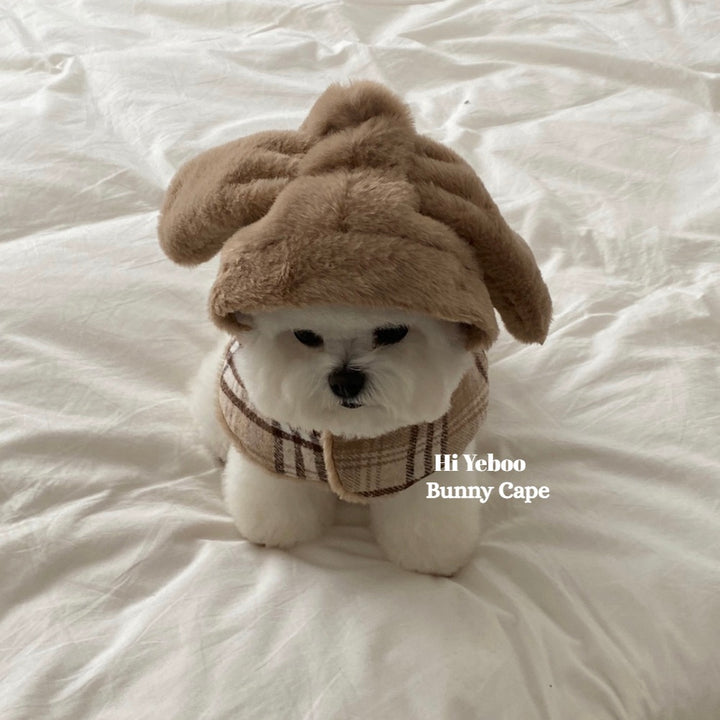 ※予約販売【Hi Yeboo】Audrey Bunny Cape（Beige）