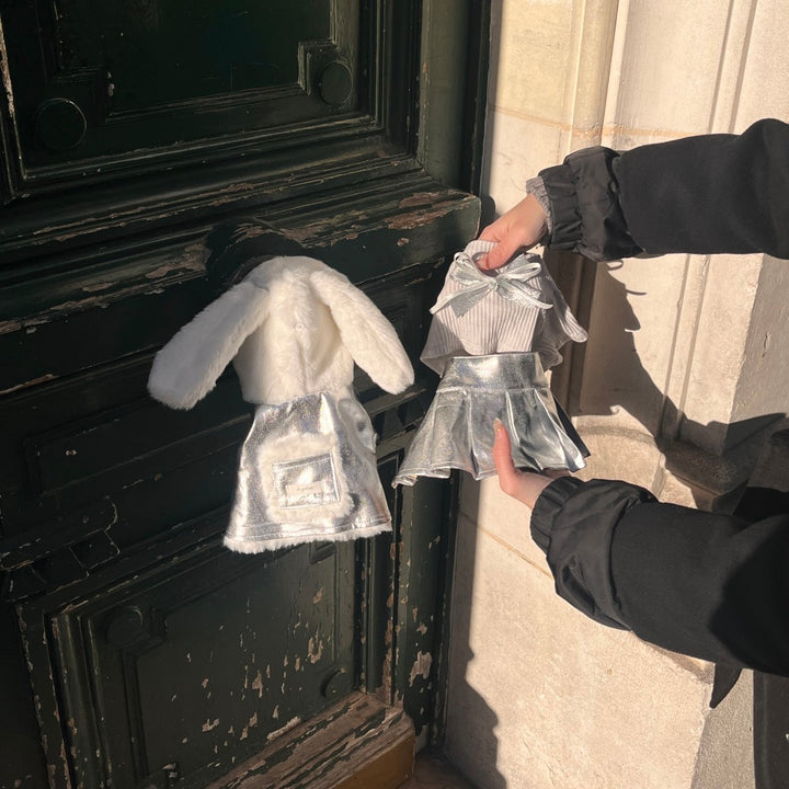 ※予約販売【Hi Yeboo】Seine Leather Jacket（Silver）