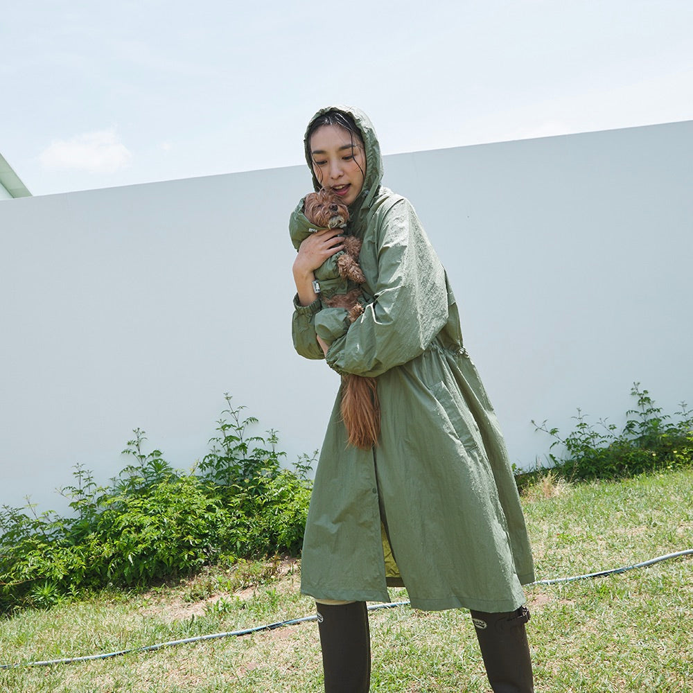 即納【noonoosoom】Rain jacket（Khaki）