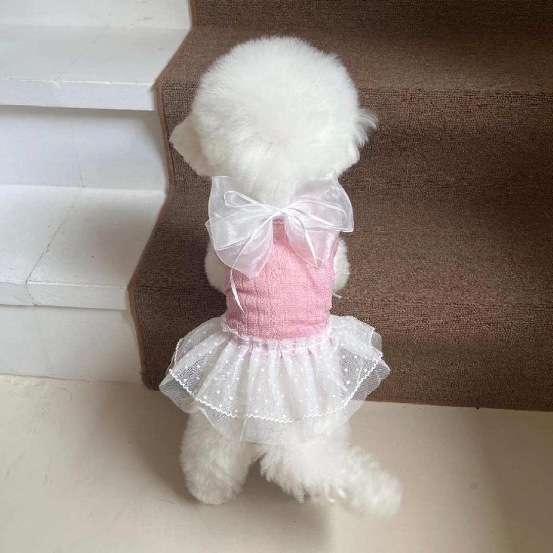 ※予約販売【Hi Yeboo】Iris Cape Collar Ops (Pink)