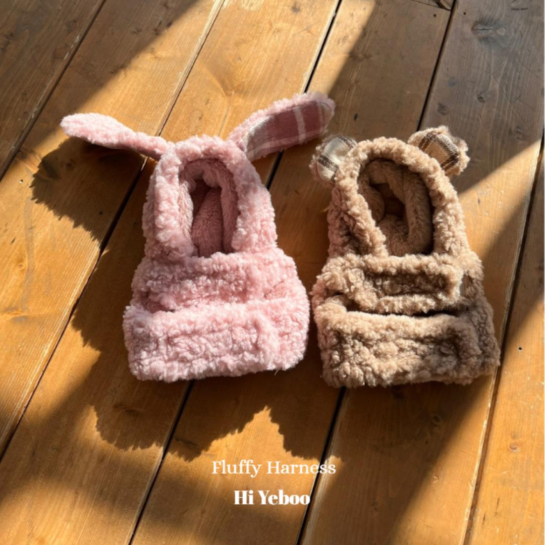 ※予約販売【Hi Yeboo】 Fluffy Harness (Bear)