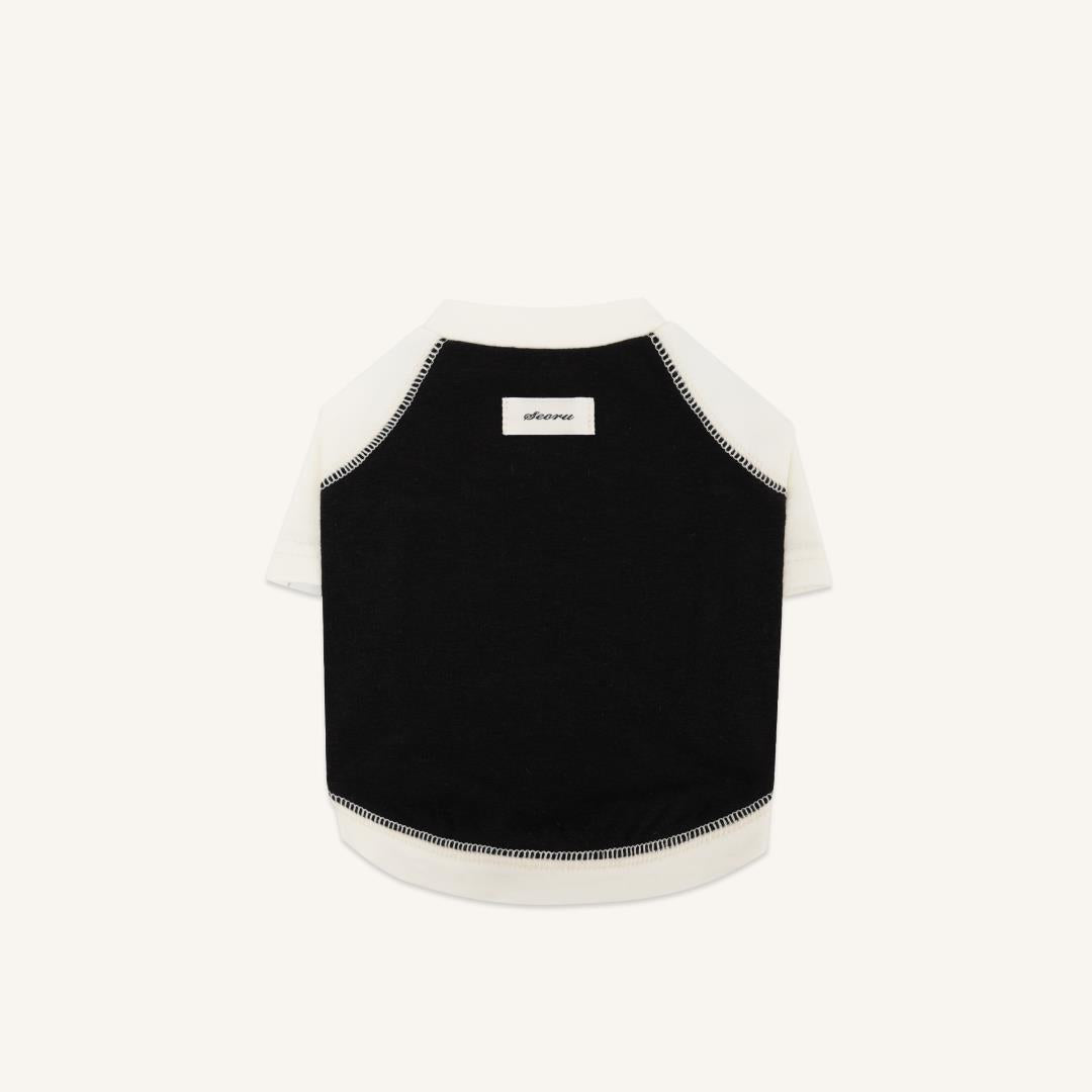 ※予約販売【seoru】Classic Raglan T-shirt(Black)