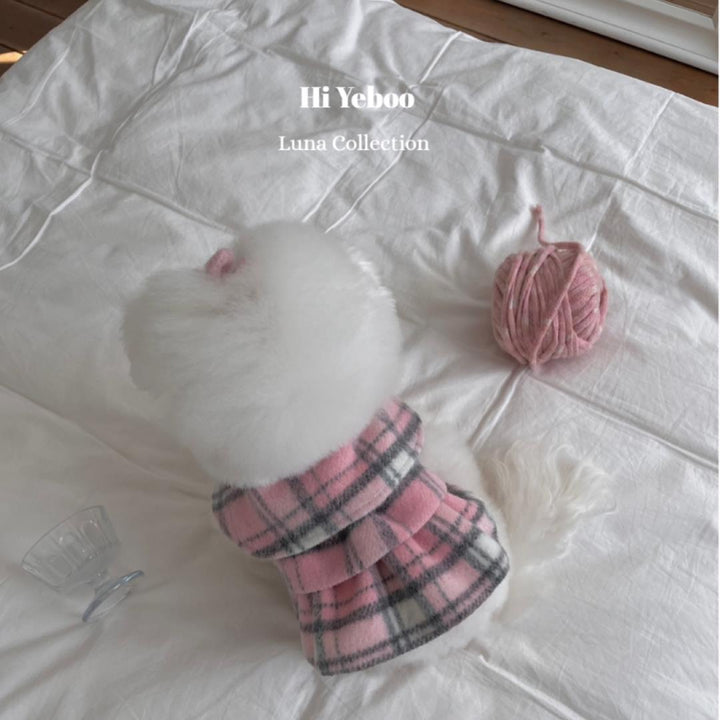 ※予約販売【Hi Yeboo】Luna Fur Cape (Pink)