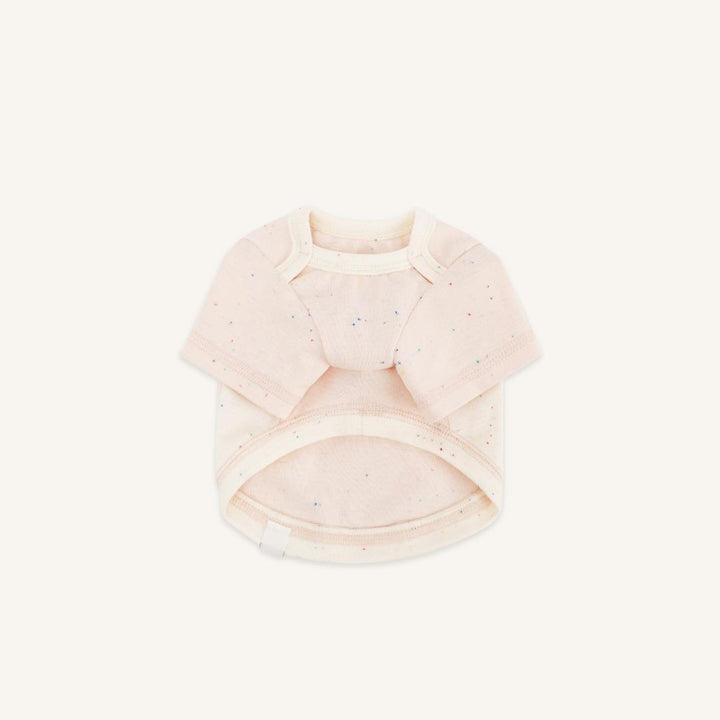 ※予約販売【seoru】Oat nep T-shirt(Milk Pink)