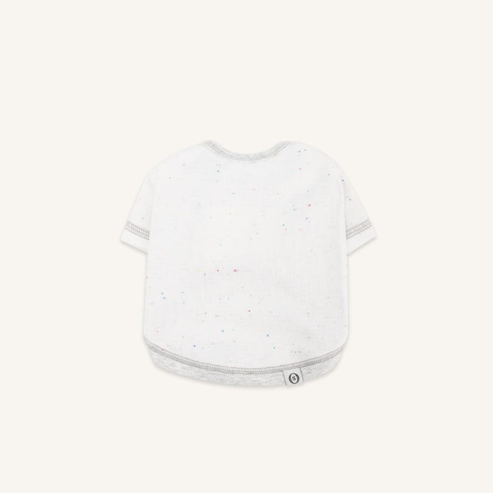※予約販売【seoru】Oat nep T-shirt(White melange Gray)