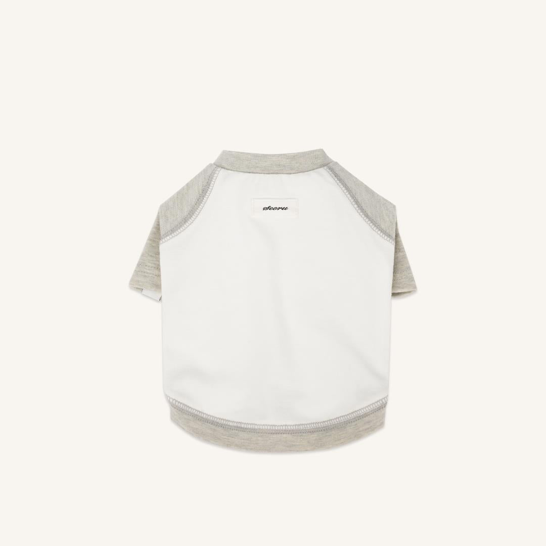※予約販売【seoru】Classic Raglan T-shirt(Melange Gray)