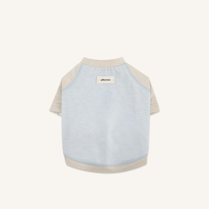 ※予約販売【seoru】Classic Raglan T-shirt(Sky Blue)
