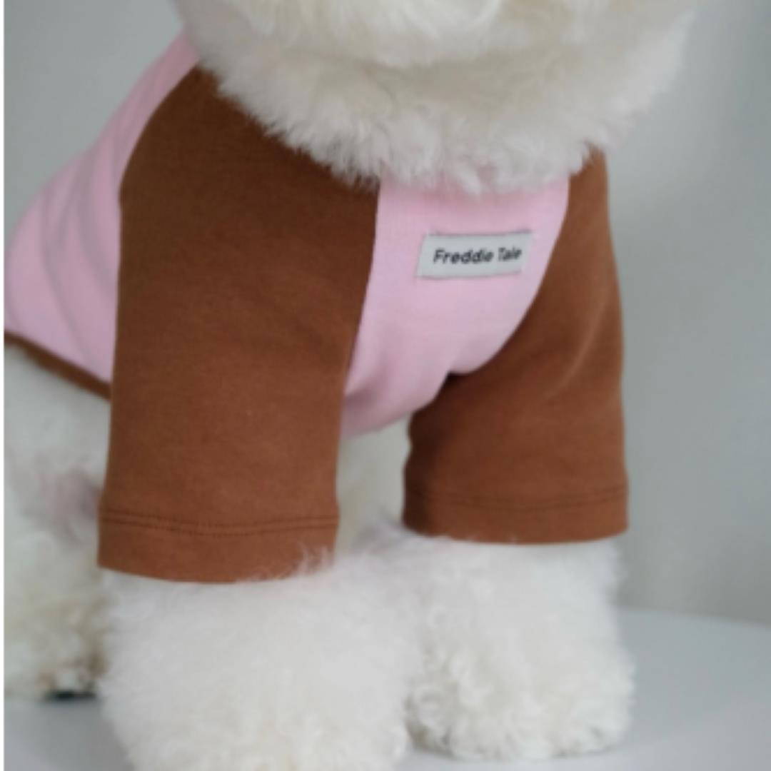 即納【FREDDIE TALE】F logo raglan tee（Pink）