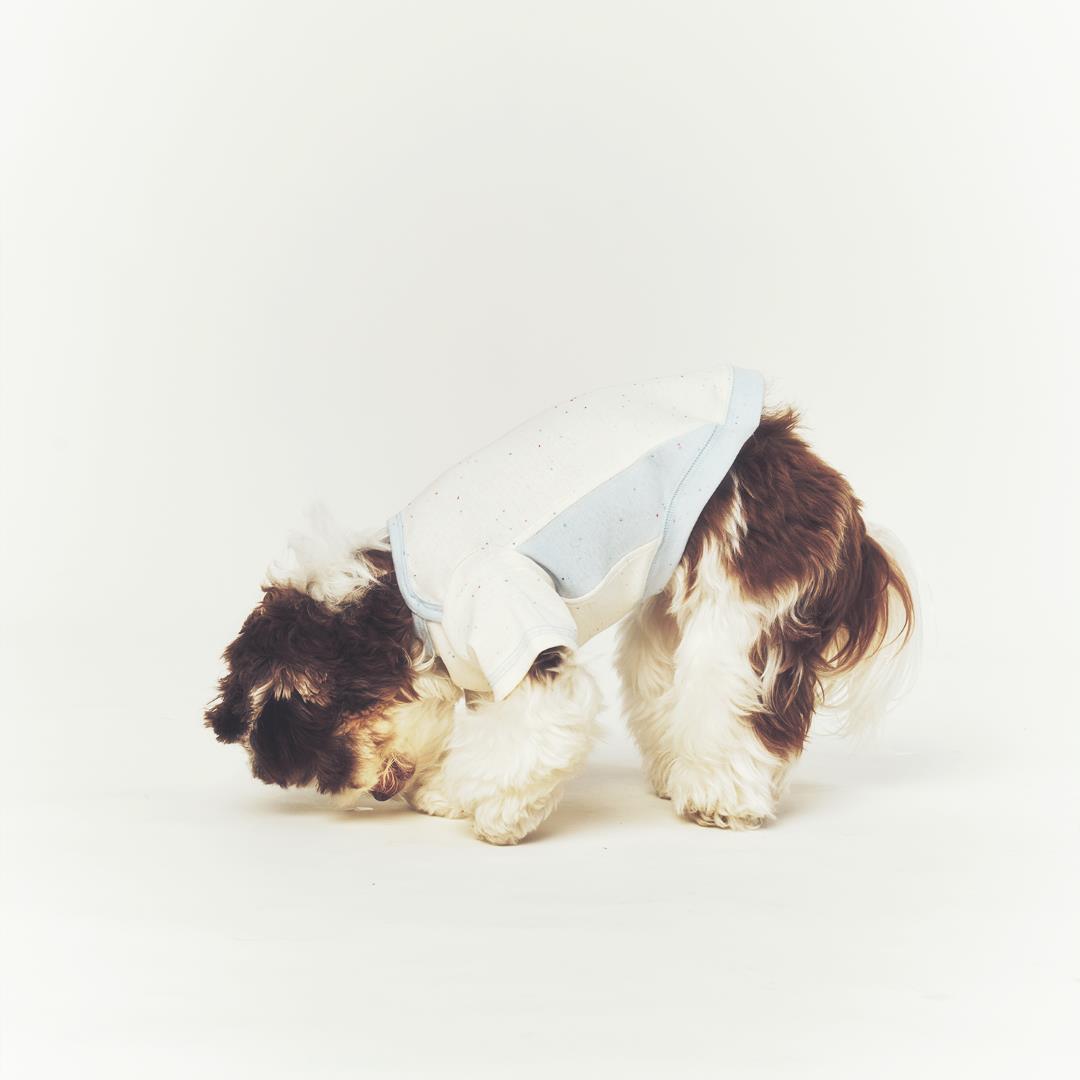 ※予約販売【seoru】Oat nep T-shirt(Pale Blue)