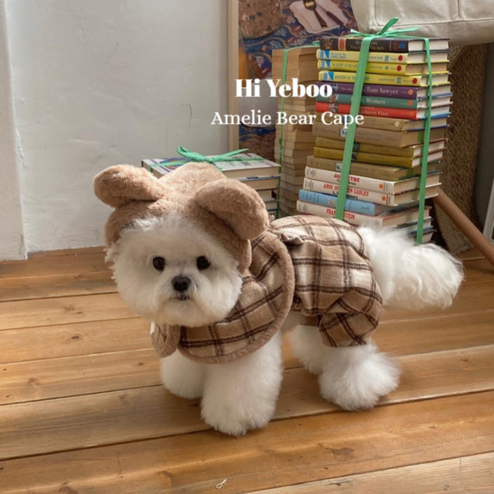 ※予約販売【Hi Yeboo】Amelie Bear Cape