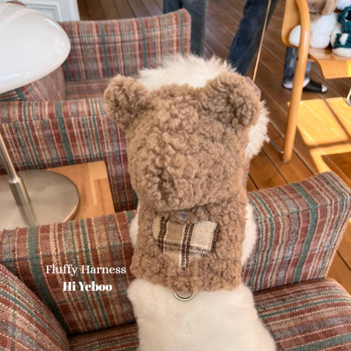 ※予約販売【Hi Yeboo】 Fluffy Harness (Bear)