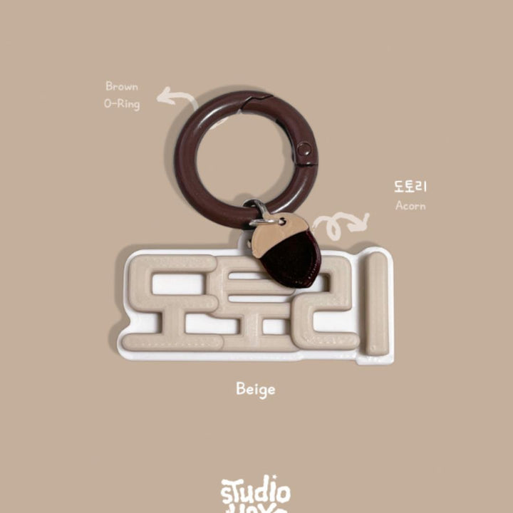 ※予約販売【studio.hoyo】Tong Tong Name Tag