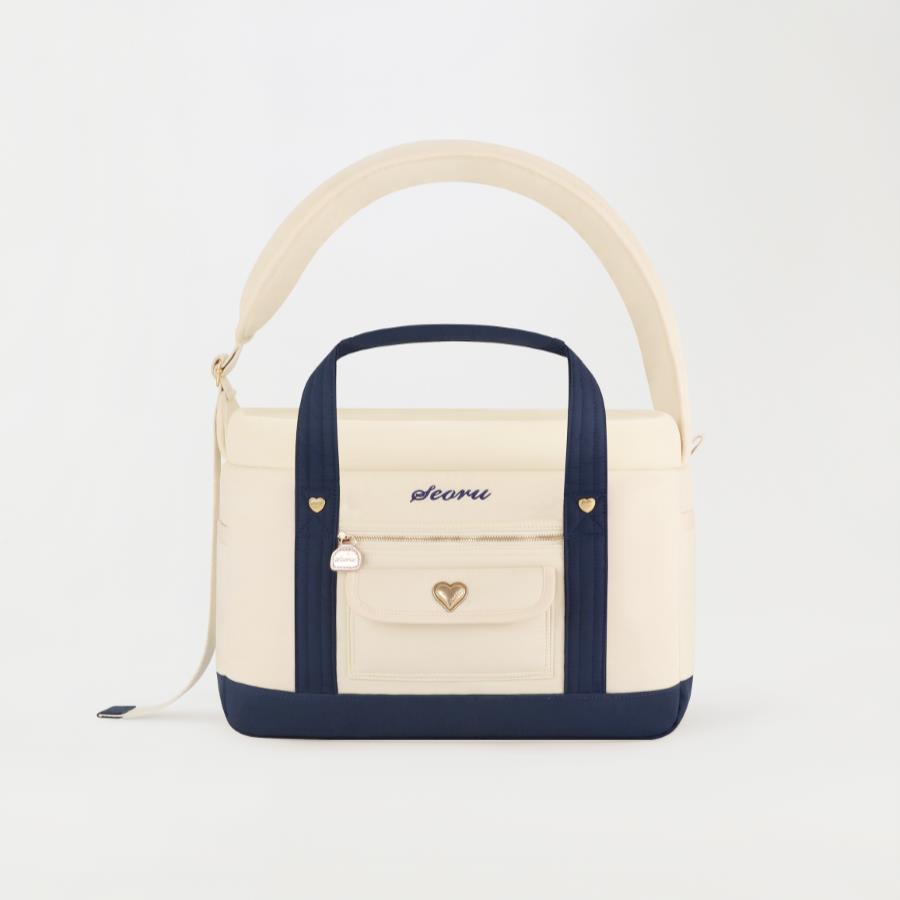 ※予約販売【seoru】pillow bag (Navy)