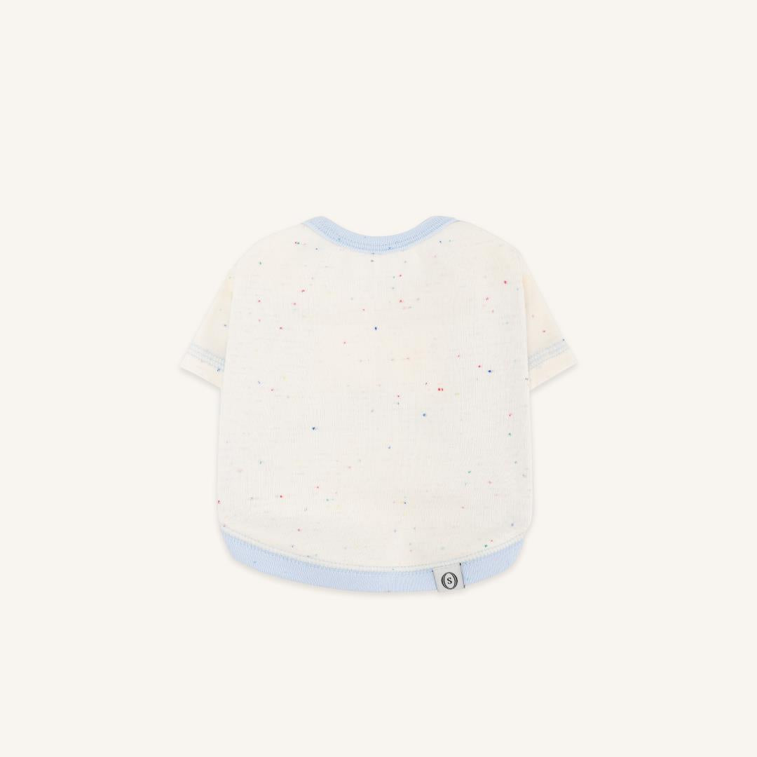 ※予約販売【seoru】Oat nep T-shirt(Pale Blue)