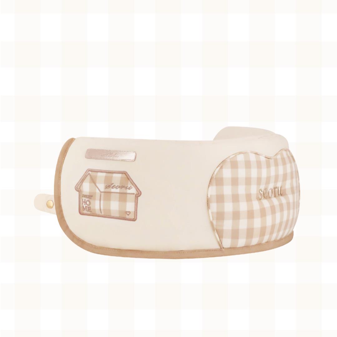 ※予約販売【seoru】house buggy guard (check beige)