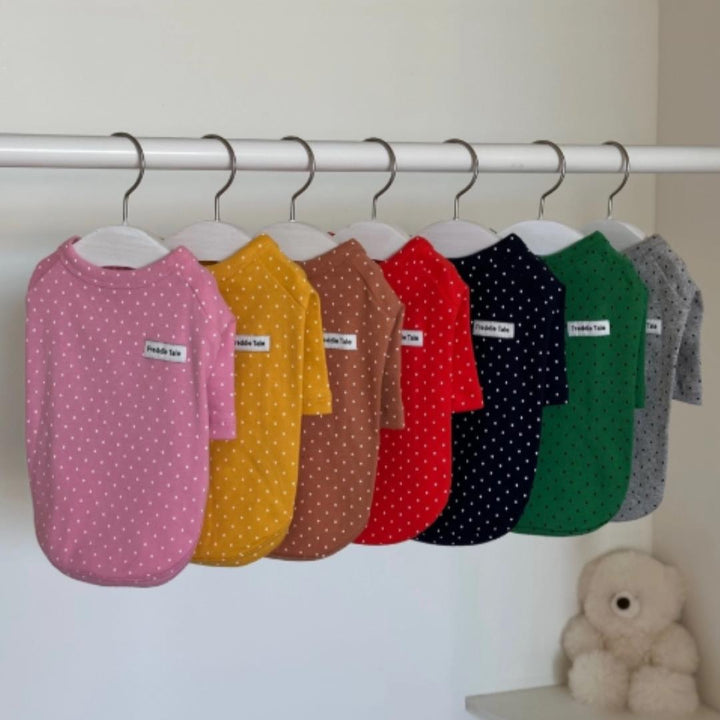 ※予約販売【FREDDIE TALE】Dotter raglan tee(red)