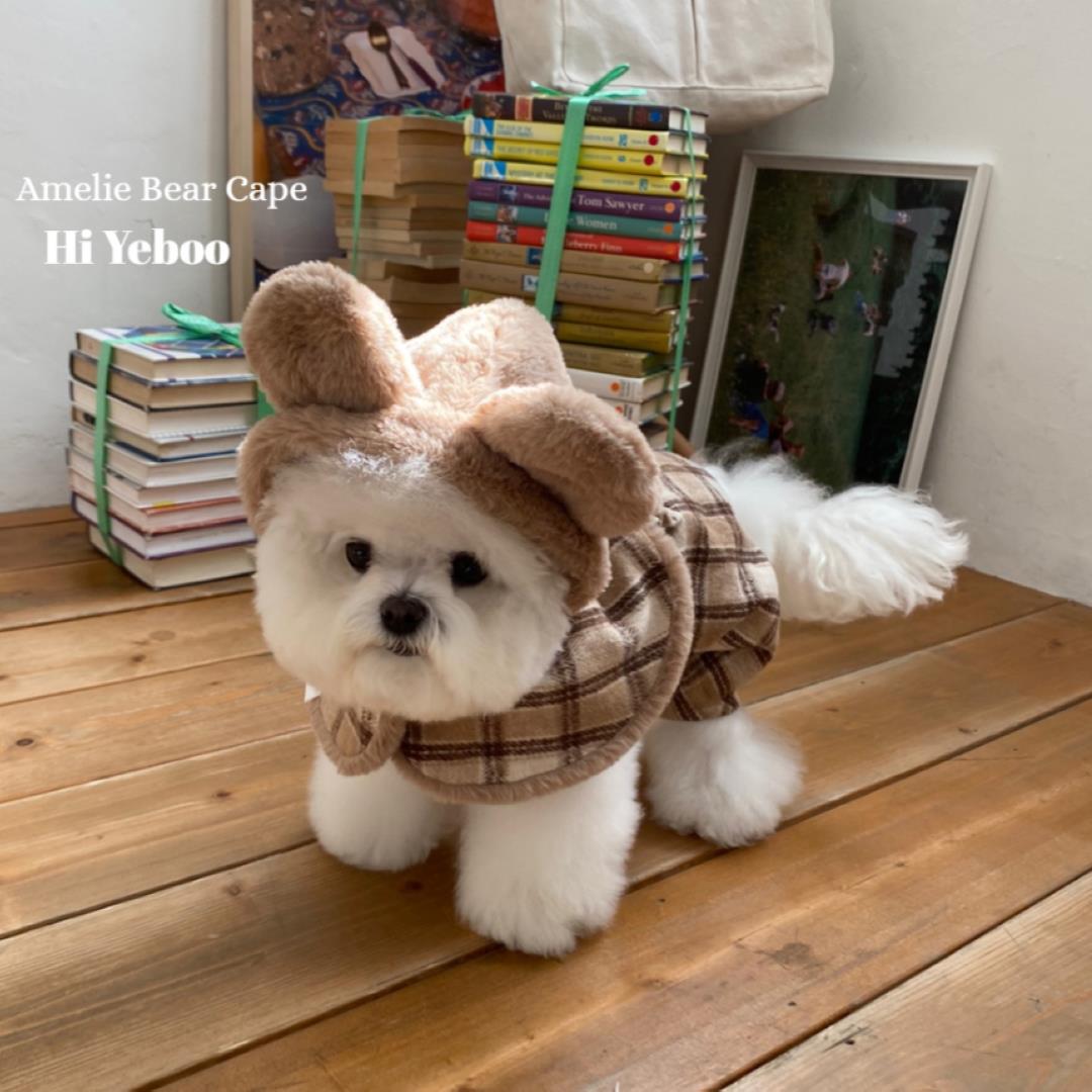 ※予約販売【Hi Yeboo】Amelie Bear Cape