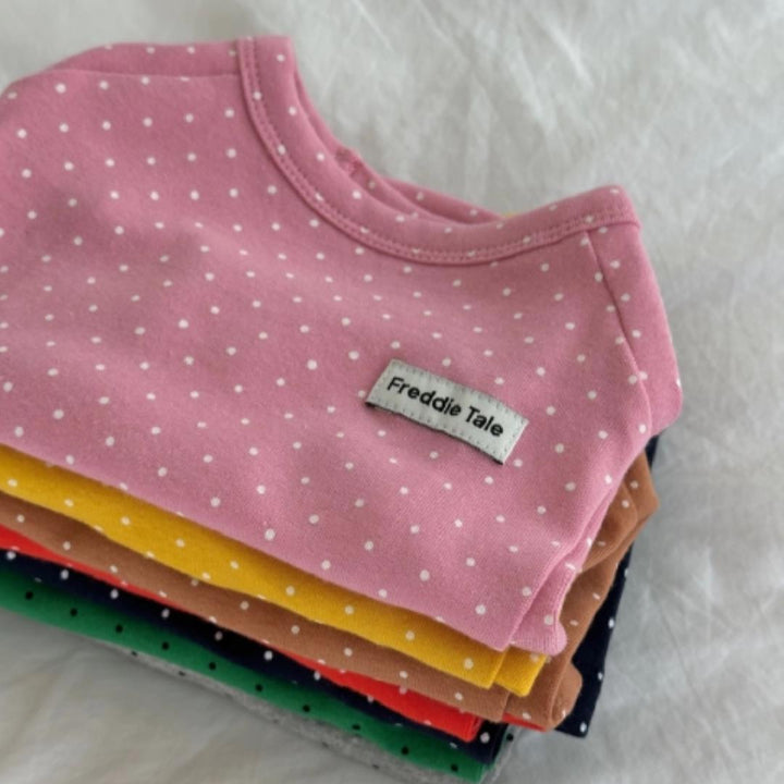 ※予約販売【FREDDIE TALE】Dotter raglan tee(red)