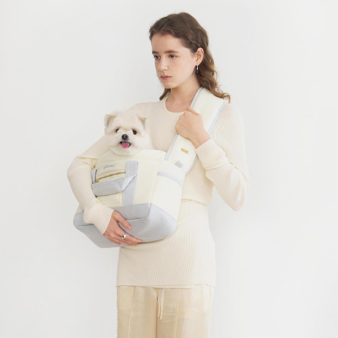 ※予約販売【seoru】Pillow bag(Lemon blue)