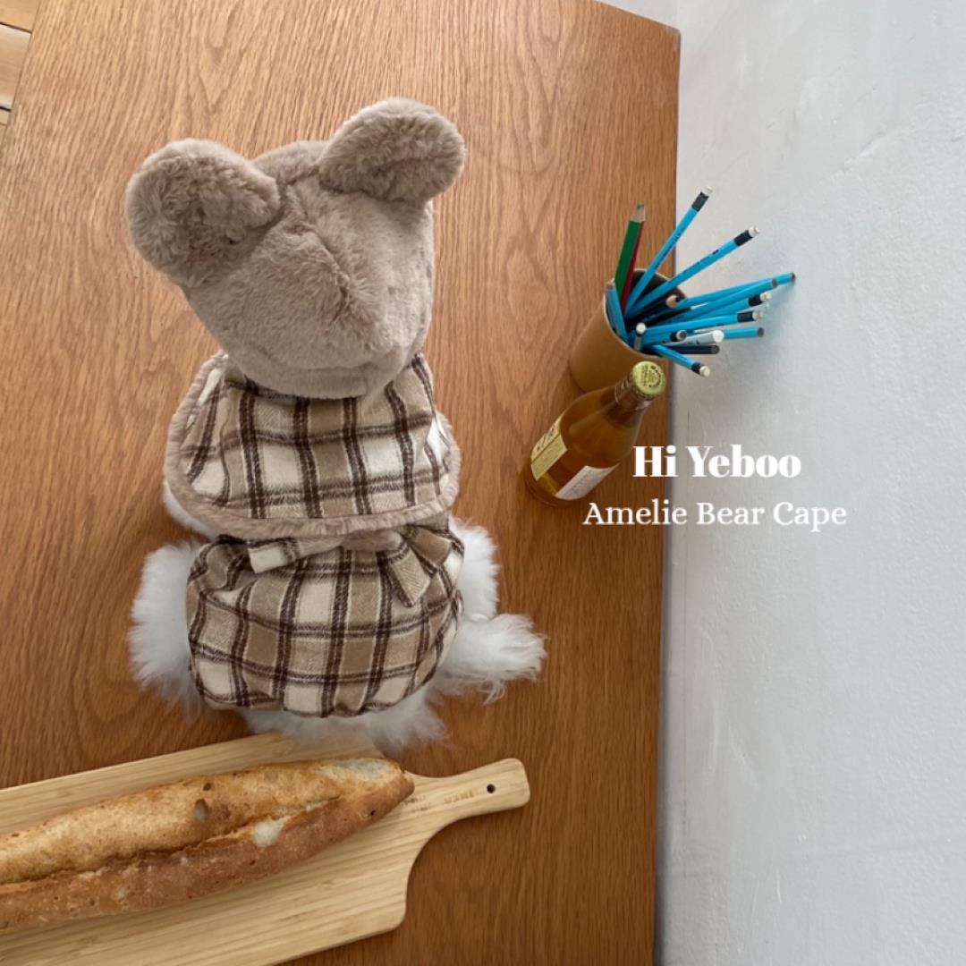 ※予約販売【Hi Yeboo】Amelie Bear Cape