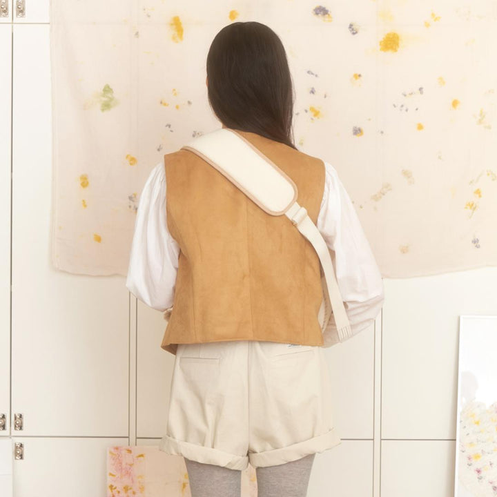 ※予約販売【seoru】Soft Valentine bag (Sand beige)