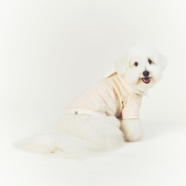 ※予約販売【seoru】Oat nep T-shirt(Milk Pink)