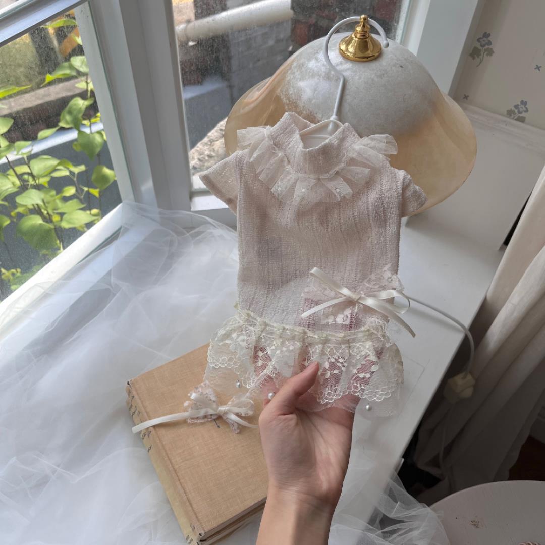 即納【Hi Yeboo】Iris Cape Collar Ops（Ivory）