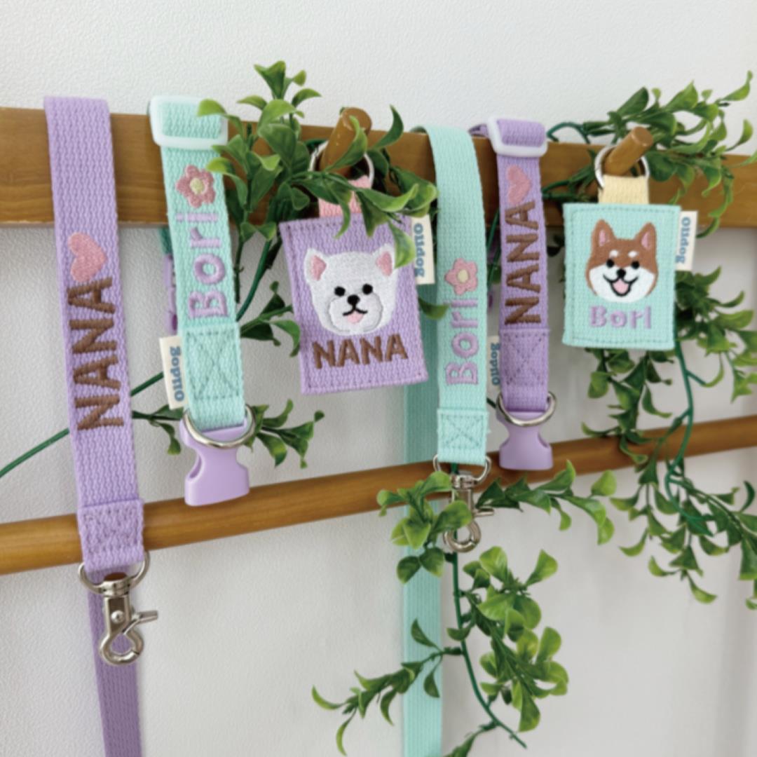 ※予約販売【ol1dog】うちの子 Name Tag(Cotton series)