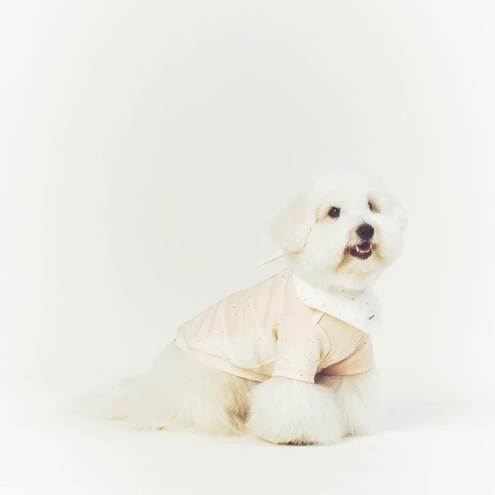 ※予約販売【seoru】Oat nep T-shirt(Milk Pink)