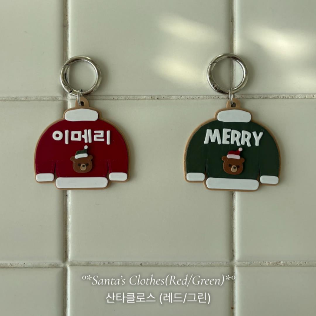 ※予約販売【studio.hoyo】Name Tag（Holiday Edition）