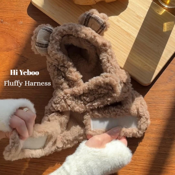 ※予約販売【Hi Yeboo】 Fluffy Harness (Bear)