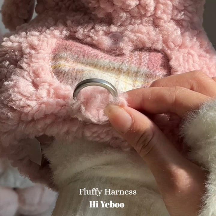 ※予約販売【Hi Yeboo】 Fluffy Harness (bunny)