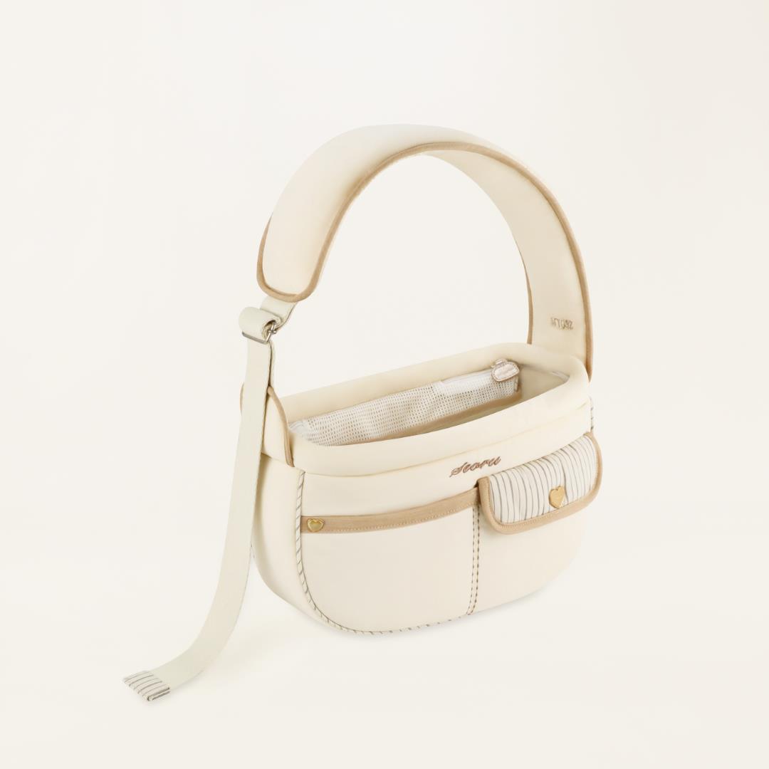 ※予約販売【seoru】Soft Valentine bag (Sand beige)