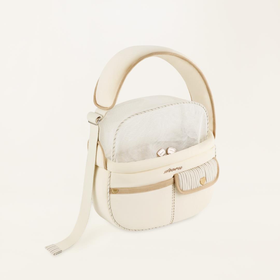 ※予約販売【seoru】Soft Valentine bag (Sand beige)