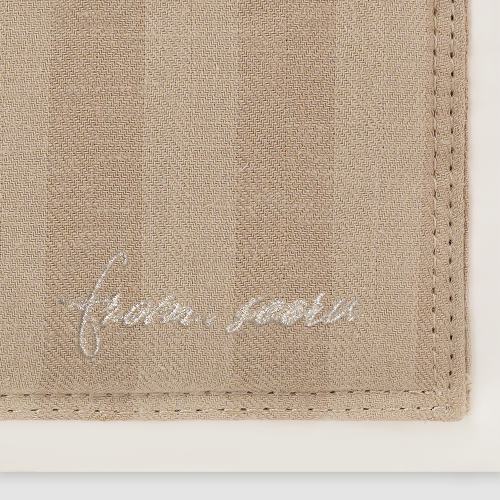 ※予約販売【seoru】Letter Bag (Mocha Beige)