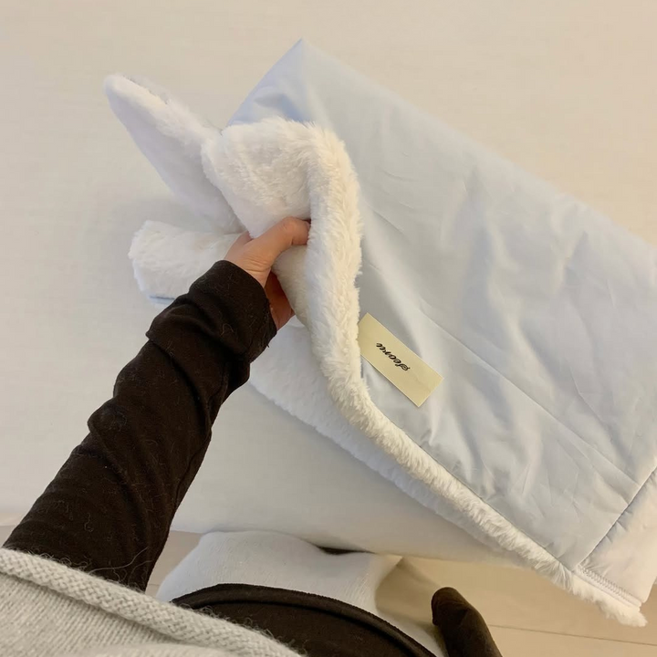 ※予約販売【seoru】Fur-bumper Cushion Set（Mesh Ballon Bag専用）
