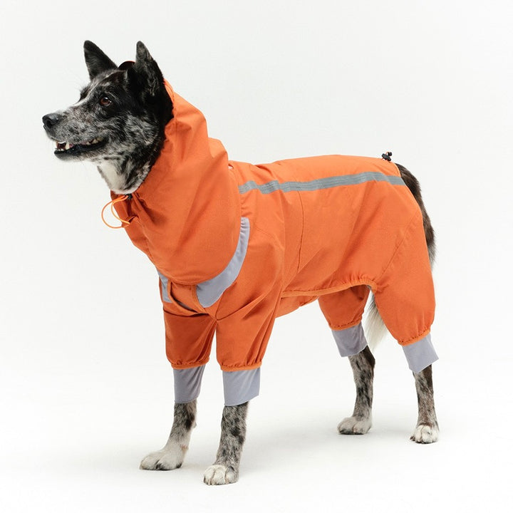 ※予約販売【munikund】LAUTER RAIN OVERALL（ORANGE）