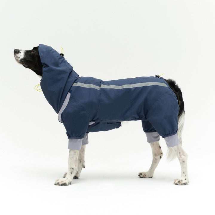 ※予約販売【munikund】LAUTER RAIN OVERALL（NAVY）