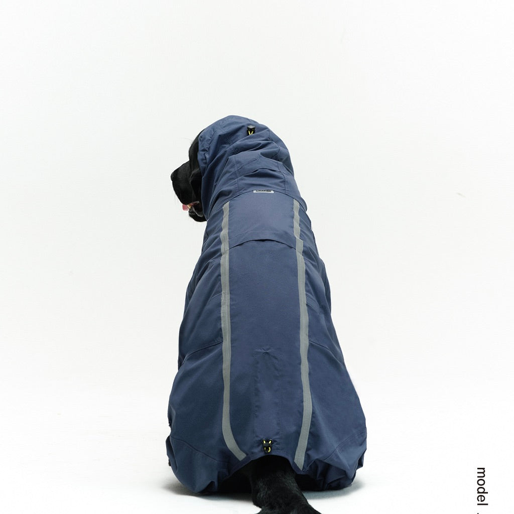 ※予約販売【munikund】LAUTER RAIN OVERALL（NAVY）