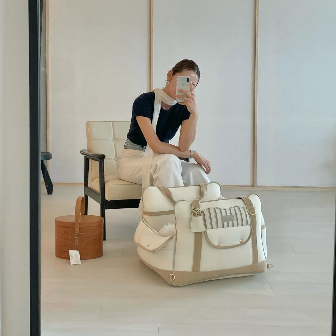※予約販売【seoru】Cruise Car seat（Beige）