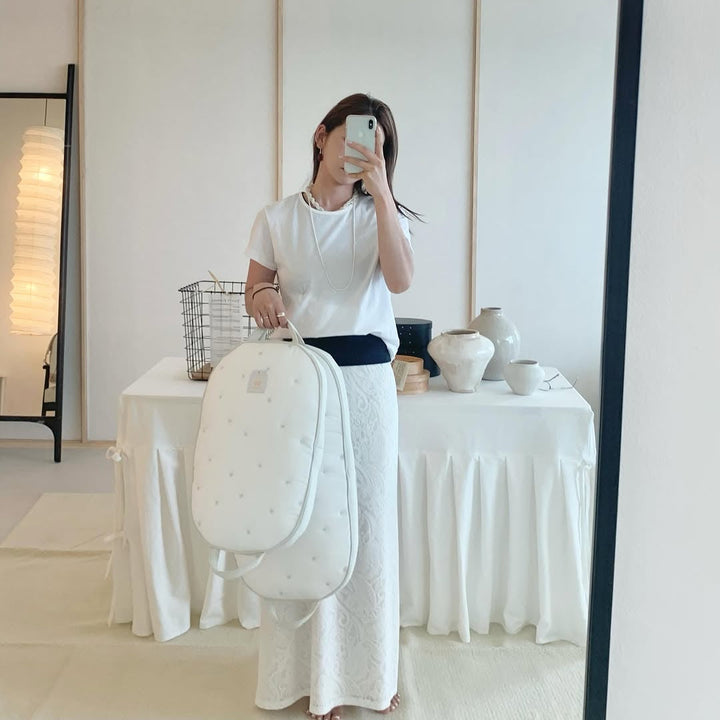 ※予約販売【seoru】House buggy Cool Liner(White&Silver)
