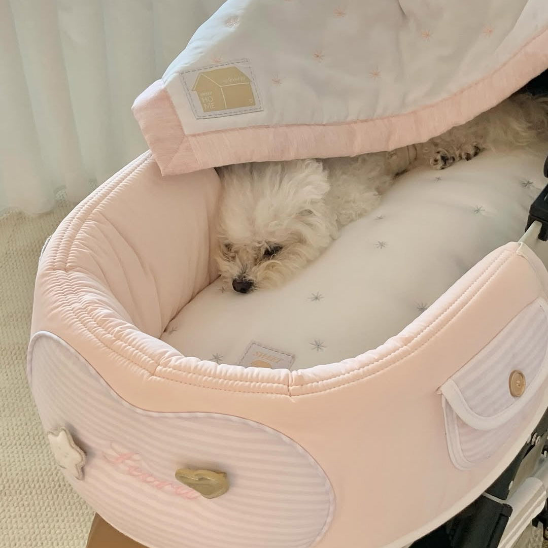 ※予約販売【seoru】House buggy Cool Liner(White&Silver)