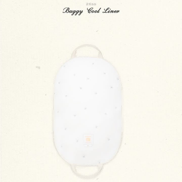 ※予約販売【seoru】House buggy Cool Liner(White&Silver)