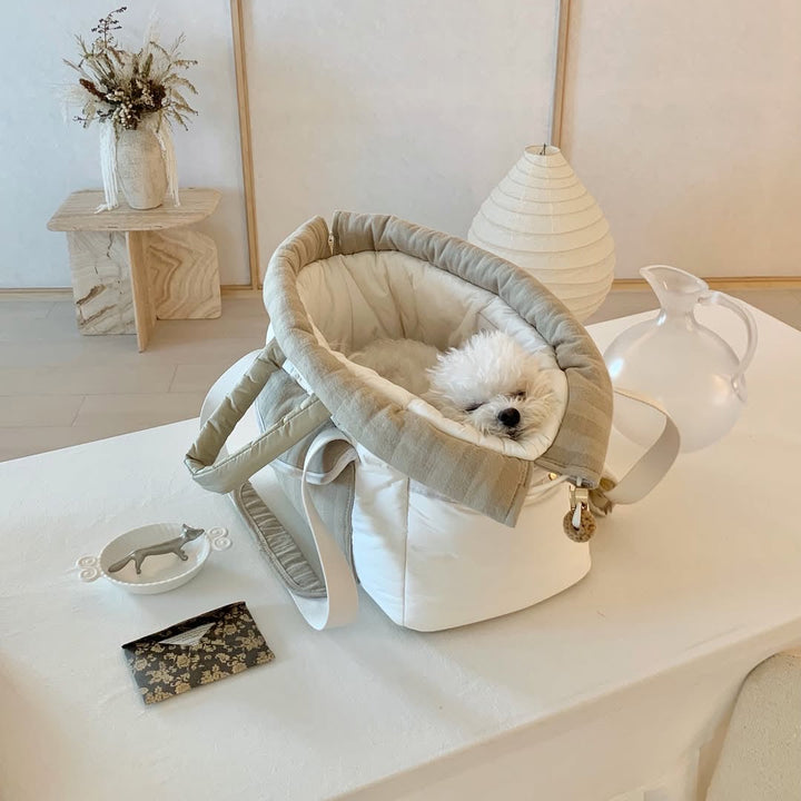 ※予約販売【seoru】Letter Bag (Mocha Beige)
