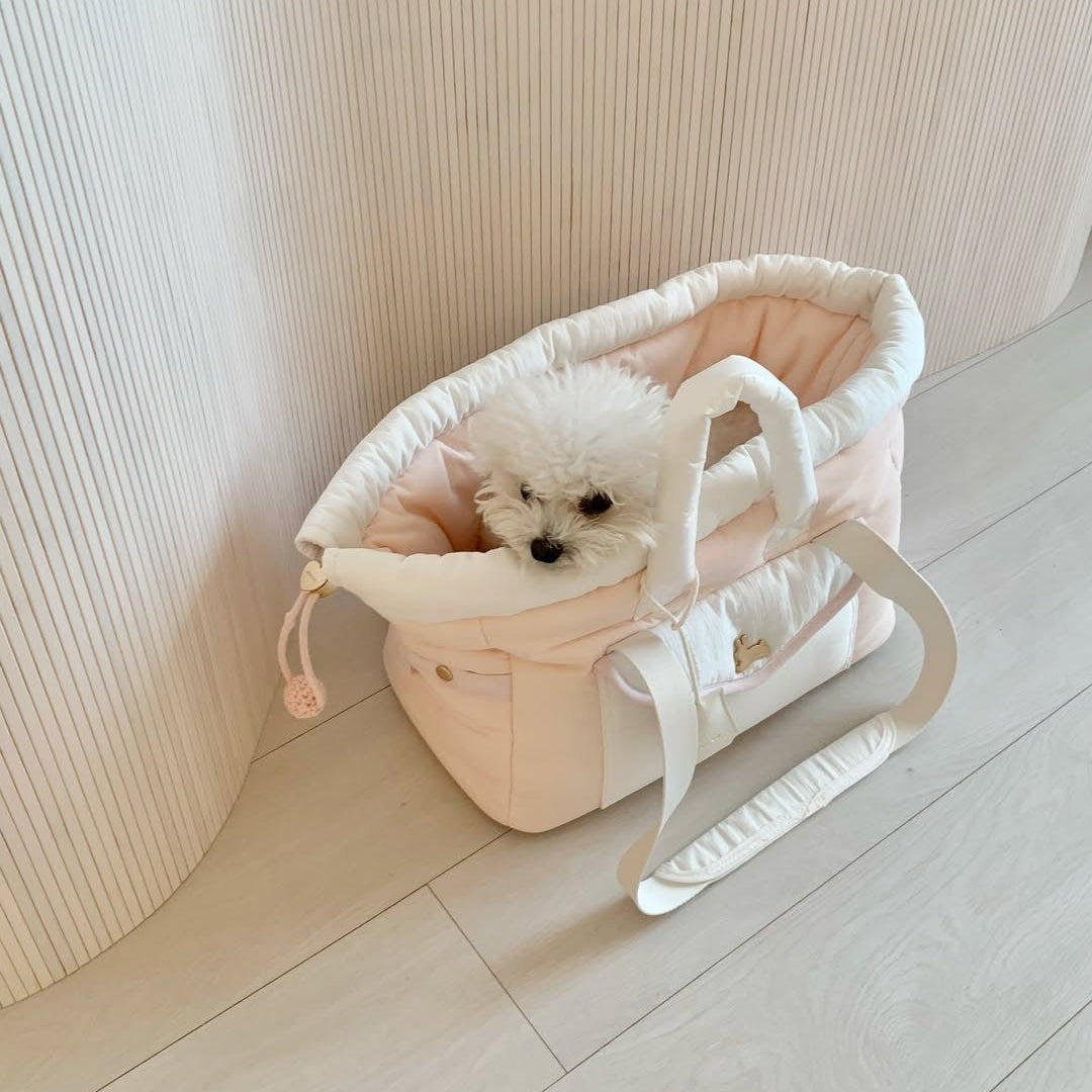 ※予約販売【seoru】Letter Bag (Dot Pink)