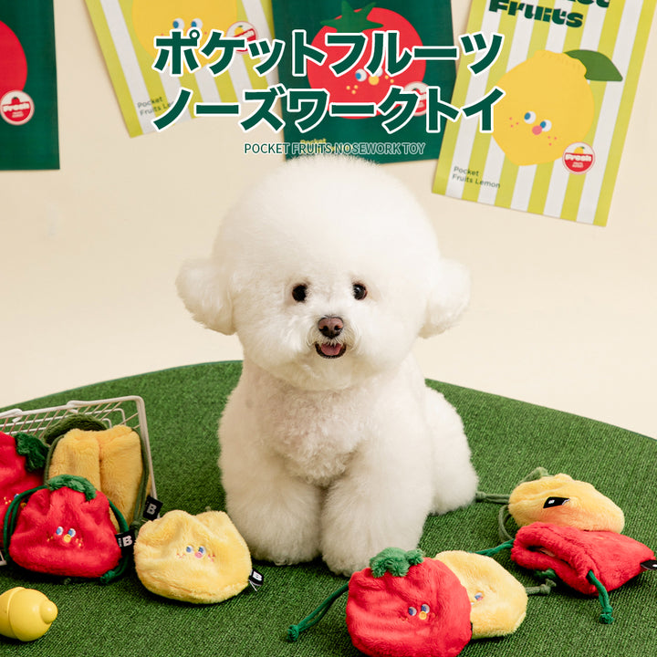 ※予約販売【BITE ME】Pocket Fruits Nosework Toy