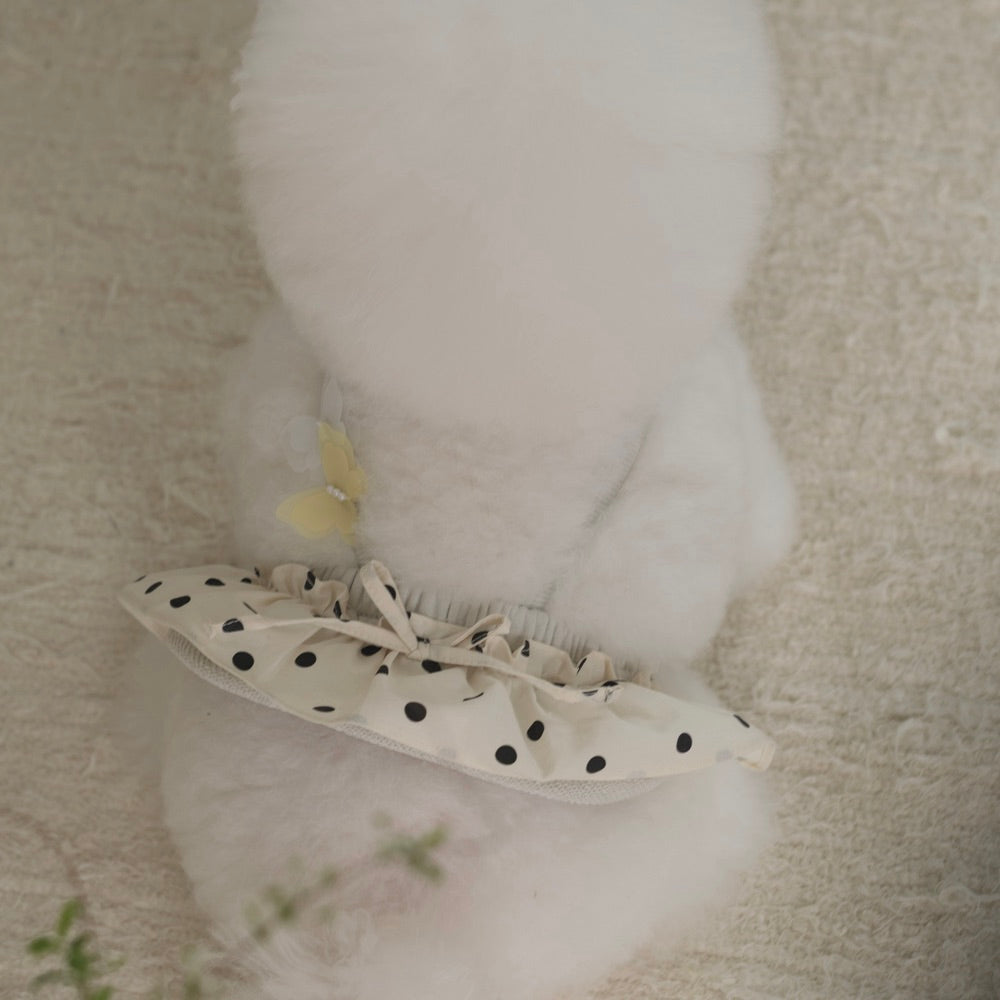※予約販売【BeBe Breath】Dot Frill Low rise Skirt