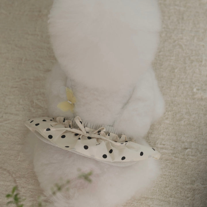 ※予約販売【BeBe Breath】Dot Frill Low rise Skirt